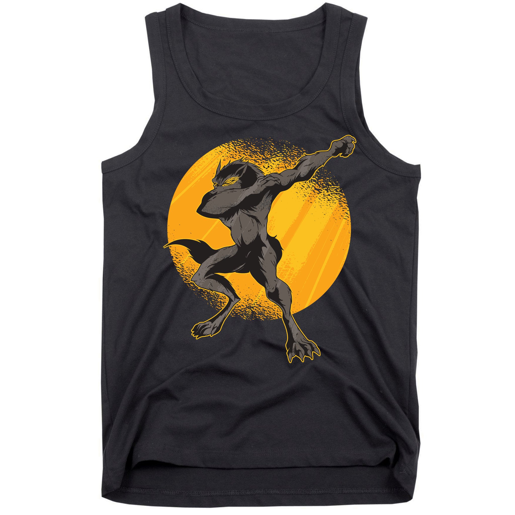Dabbing Werewolf Tank Top