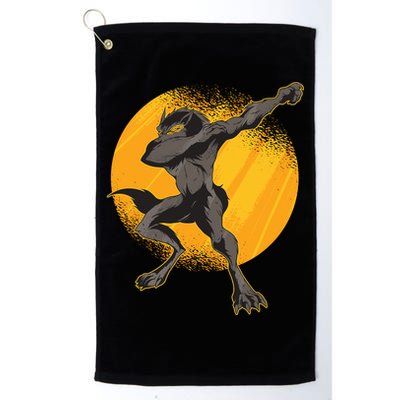 Dabbing Werewolf Golf Towel