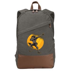 Dabbing Werewolf Cotton Canvas Backpack