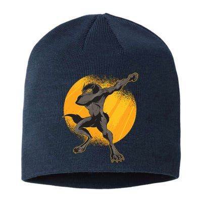 Dabbing Werewolf Sustainable Beanie