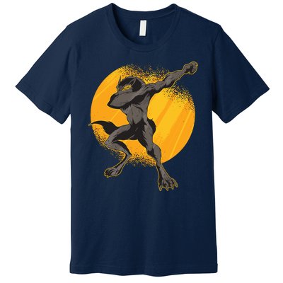 Dabbing Werewolf Premium T-Shirt