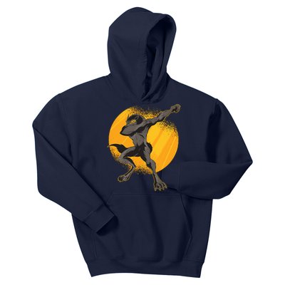 Dabbing Werewolf Kids Hoodie