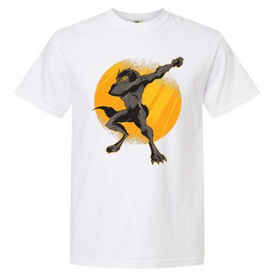 Dabbing Werewolf Garment-Dyed Heavyweight T-Shirt