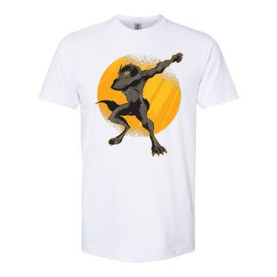 Dabbing Werewolf Softstyle CVC T-Shirt