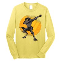 Dabbing Werewolf Long Sleeve Shirt