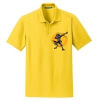 Dabbing Werewolf Dry Zone Grid Polo