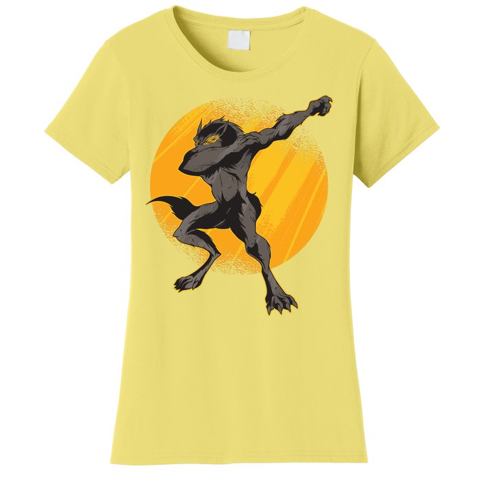 Dabbing Werewolf Women's T-Shirt