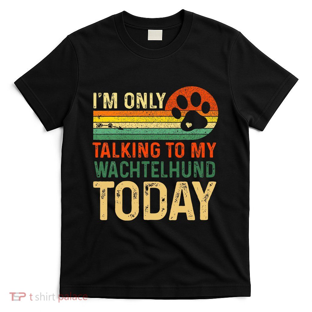 Deutscher Wachtelhund Dog Daddy New Dog Breed Owner Lovers T-Shirt