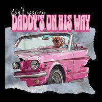 DonT Worry DaddyS On His Way Trump Pink Car 2024 16 in Basic Backpack