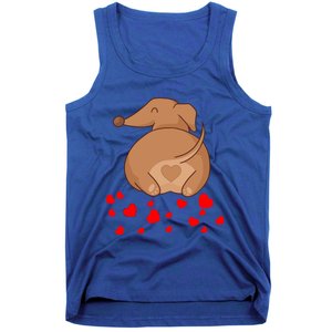 Dachshund Weenie Dog Lover Valentines Day Gift Gift Tank Top