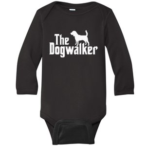 Dog Walker Dog Lover The Dogwalker Professional Dog Walkers Baby Long Sleeve Bodysuit