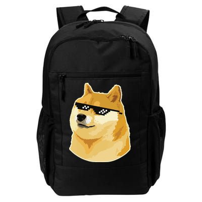Doge With Deal With It Glasses Backpack