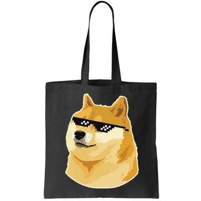 Doge With Deal With It Glasses Bag