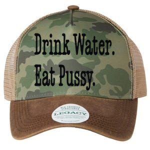 Drink Water Eat Pussy Legacy Tie Dye Trucker Hat