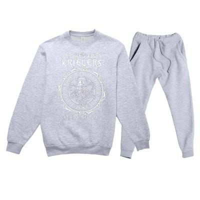 Der Weg eines Wikinger Kriegers Wikinger Spruch Premium Crewneck Sweatsuit Set