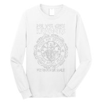 Der Weg eines Wikinger Kriegers Wikinger Spruch Long Sleeve Shirt