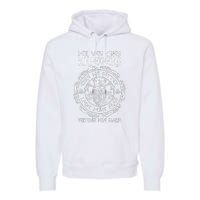 Der Weg eines Wikinger Kriegers Wikinger Spruch Premium Hoodie