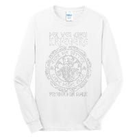 Der Weg eines Wikinger Kriegers Wikinger Spruch Tall Long Sleeve T-Shirt