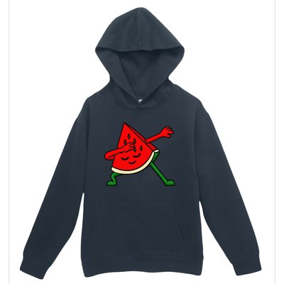 Dabbing Watermelon Fruitarian Lover Summer Fruit Slice Seeds Urban Pullover Hoodie