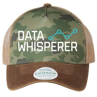 Data Whisperer Funny Science Analyst Software Engineer Legacy Tie Dye Trucker Hat