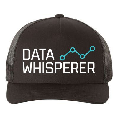 Data Whisperer Funny Science Analyst Software Engineer Yupoong Adult 5-Panel Trucker Hat