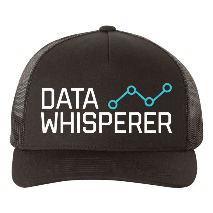 Data Whisperer Funny Science Analyst Software Engineer Yupoong Adult 5-Panel Trucker Hat