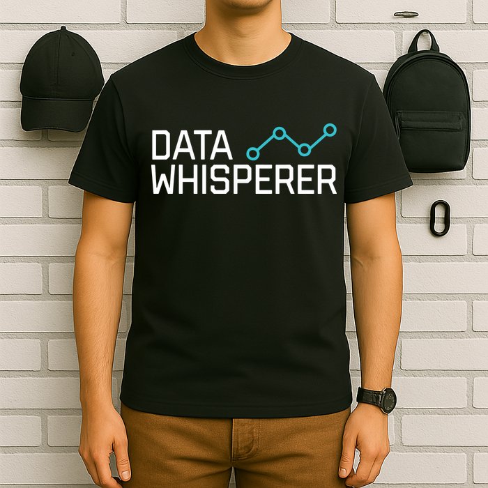 Data Whisperer Funny Science Analyst Software Engineer T-Shirt