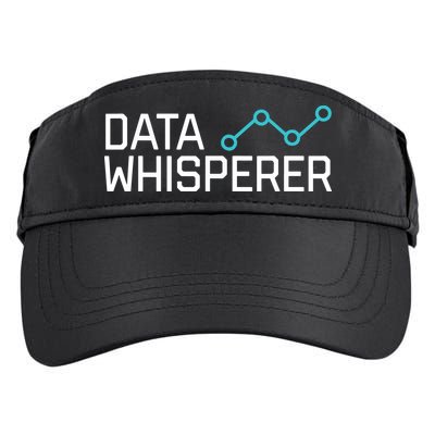 Data Whisperer Funny Science Analyst Software Engineer Adult Drive Performance Visor