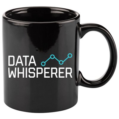 Data Whisperer Funny Science Analyst Software Engineer 11oz C Handle Ceramic Mug