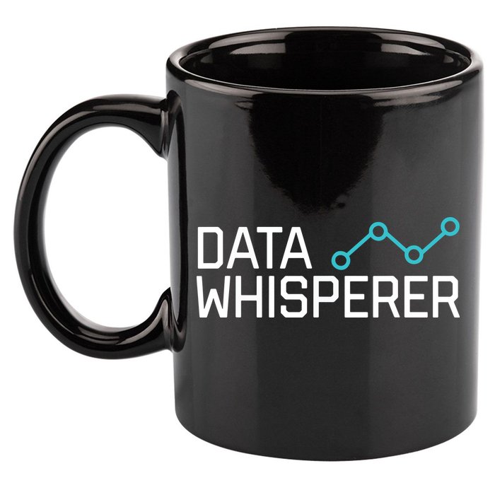 Data Whisperer Funny Science Analyst Software Engineer 11oz C Handle Ceramic Mug