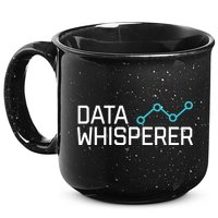 Data Whisperer Funny Science Analyst Software Engineer 15oz Campfire Ceramic Mug