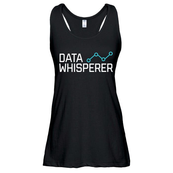 Data Whisperer Funny Science Analyst Software Engineer Ladies Essential Flowy Tank