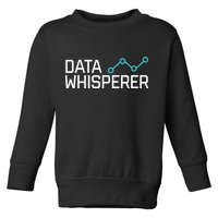 Data Whisperer Funny Science Analyst Software Engineer Toddler Sweatshirt