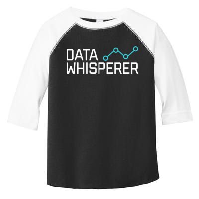 Data Whisperer Funny Science Analyst Software Engineer Toddler Fine Jersey T-Shirt