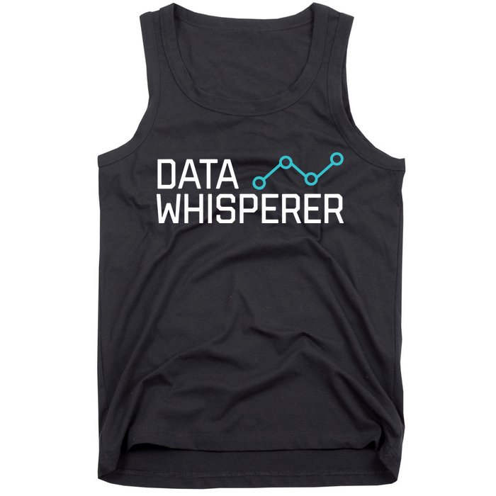 Data Whisperer Funny Science Analyst Software Engineer Tank Top