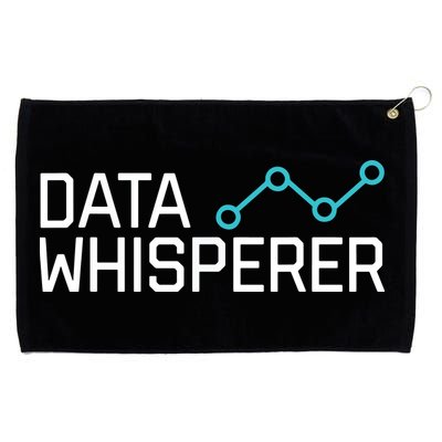 Data Whisperer Funny Science Analyst Software Engineer Grommeted Golf Towel