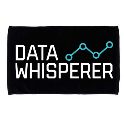 Data Whisperer Funny Science Analyst Software Engineer Microfiber Hand Towel