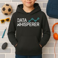 Data Whisperer Funny Science Analyst Software Engineer Kids Hoodie