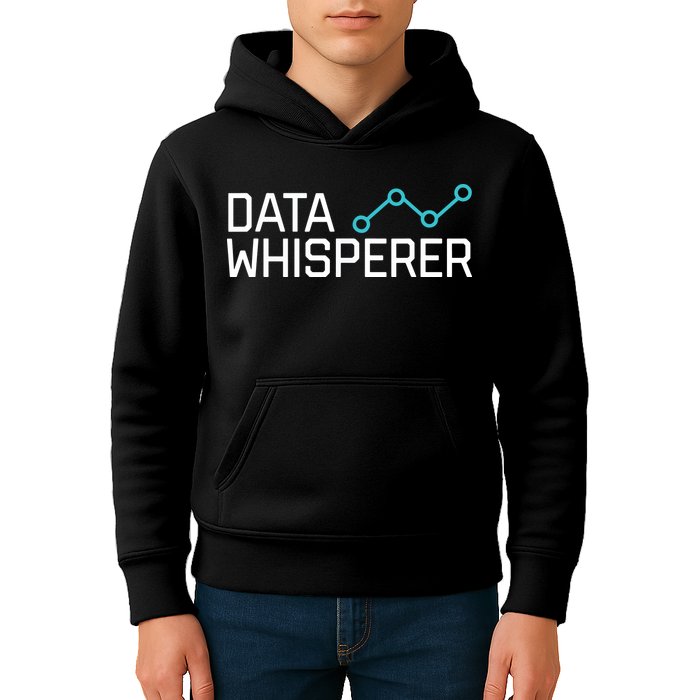 Data Whisperer Funny Science Analyst Software Engineer Kids Hoodie
