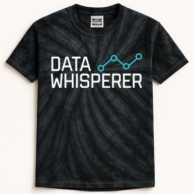 Data Whisperer Funny Science Analyst Software Engineer Kids Tie-Dye T-Shirt