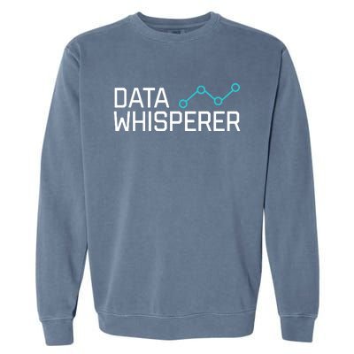 Data Whisperer Funny Science Analyst Software Engineer Garment-Dyed Sweatshirt