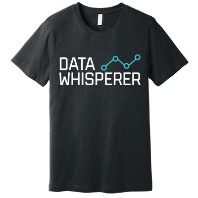 Data Whisperer Funny Science Analyst Software Engineer Premium T-Shirt