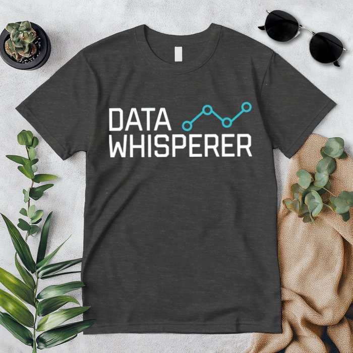 Data Whisperer Funny Science Analyst Software Engineer Premium T-Shirt