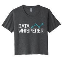 Data Whisperer Funny Science Analyst Software Engineer Crop Top