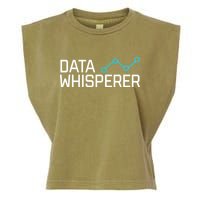 Data Whisperer Funny Science Analyst Software Engineer Garment-Dyed Women's Muscle Tee