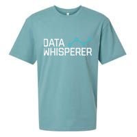 Data Whisperer Funny Science Analyst Software Engineer Sueded Cloud Jersey T-Shirt