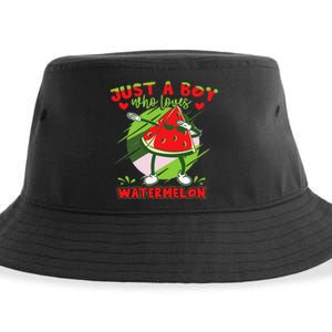 Dabbing Watermelon Fruit Sustainable Bucket Hat