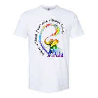 Dream Without Fear Love Without Limits Elephant LGBT Softstyle CVC T-Shirt