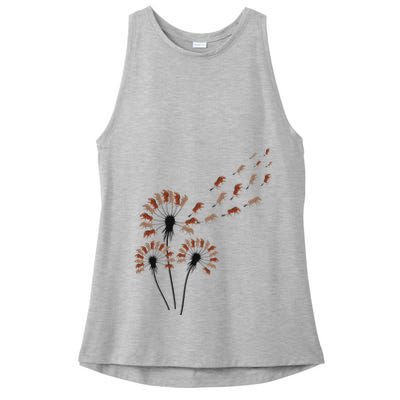 Dandelion Warthogs For Warthog Lover Warthog Ladies PosiCharge Tri-Blend Wicking Tank