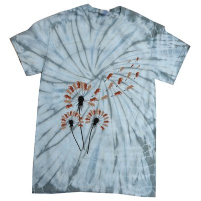 Dandelion Warthogs For Warthog Lover Warthog Tie-Dye T-Shirt